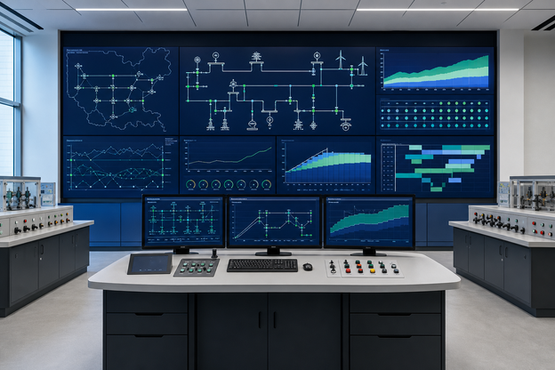Generic banner for Power Generation, Operation & Control Laboratory